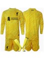 Liverpool Torwart Ausweichtrikot für Kinder 2024-25 Langarm (+ Kurze Hosen)